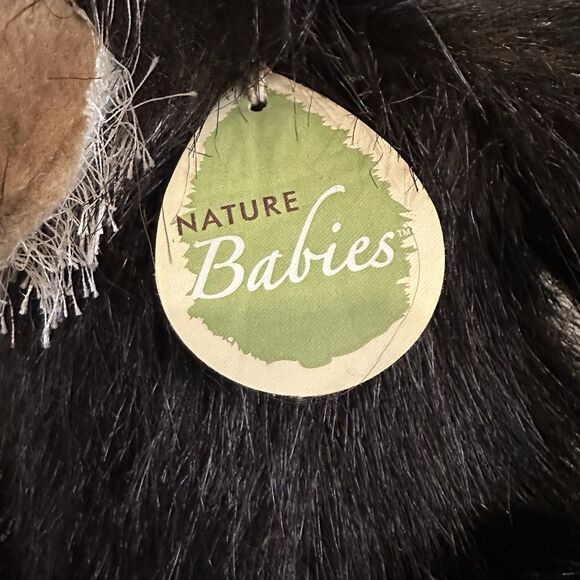 Aurora Monkey Nature Babies Stuffed Chimpanzee Ape 10" Realistic Plush - Picture 2 of 7